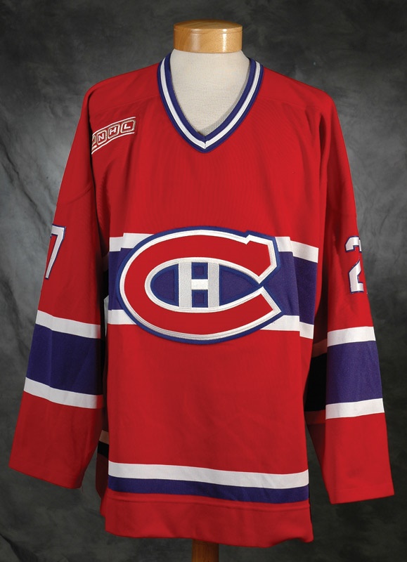 - 1999-2000 Shayne Corson Montreal Canadiens Game Worn Jersey