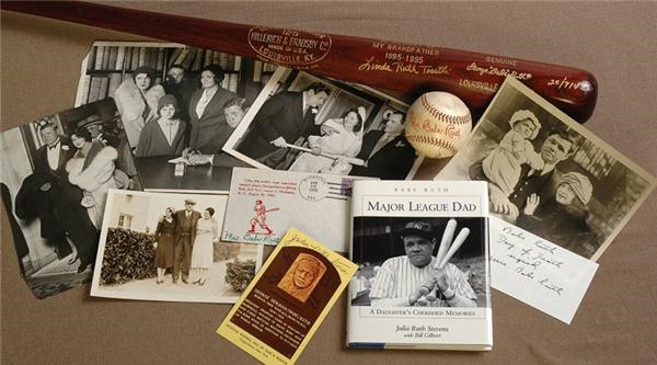 - Collection of Mrs. Babe Ruth and Rachel Robinson Material (12)
