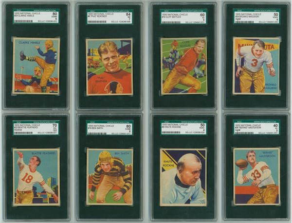 - 1935 National Chicle Completely Graded Set All SGC Graded (36)