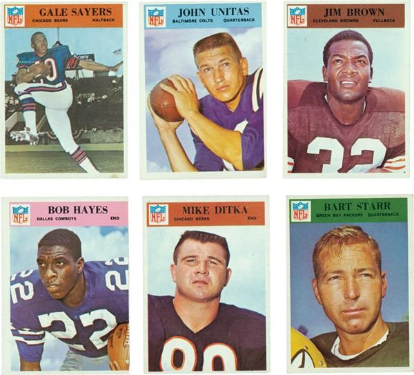 - 1966 Philadelphia Football Complete Set