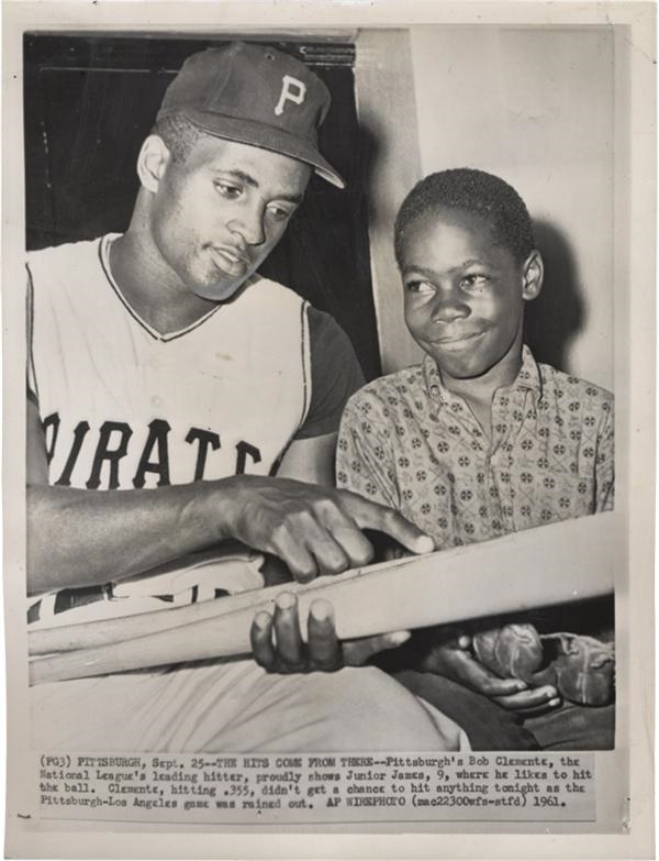 - Roberto Clemente “The Hits Come From There” (1961)