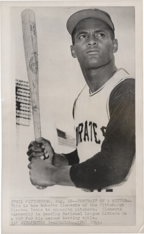 - Roberto Clemente “Portrait of a Hitter” (1964)