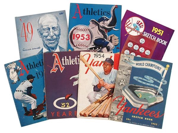 - Collection of Baseball Yearbooks (16)