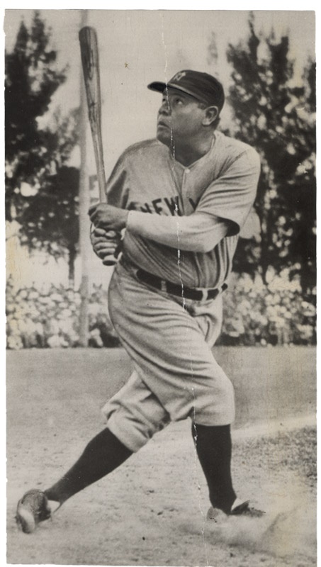 Yankees - Babe Swings Away (Circa 1925)
