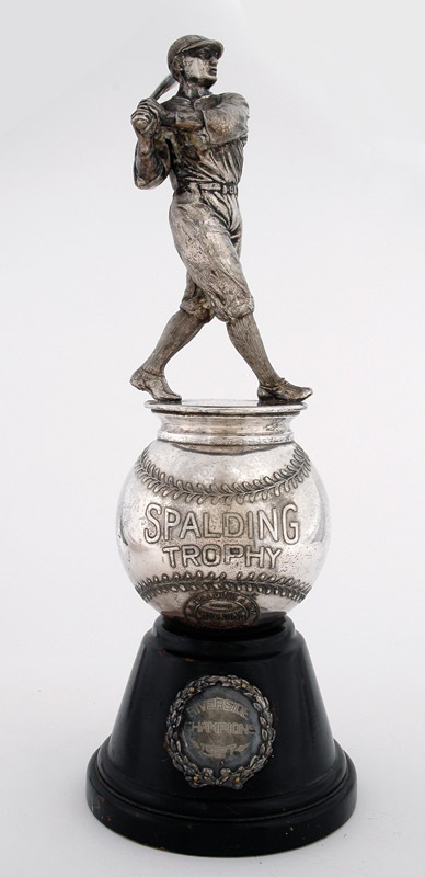 - 1927 Spalding Baseball Figural Batter Trophy