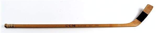 - 1968 Jacques Laperriere Game Used & Team Signed All-Star Game Stick