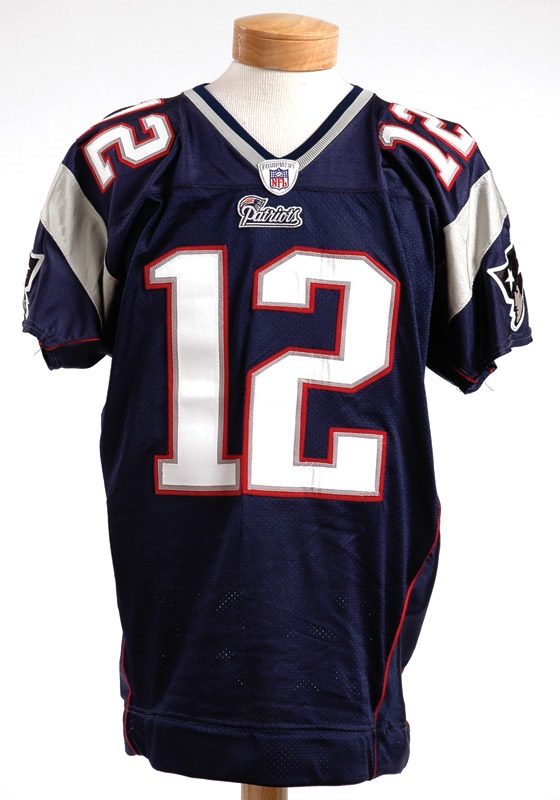 - 2005 Tom Brady Game Worn New England Patriots Jersey