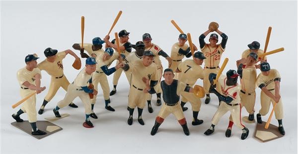 - Set of Original Hartland Baseball Statues (18)