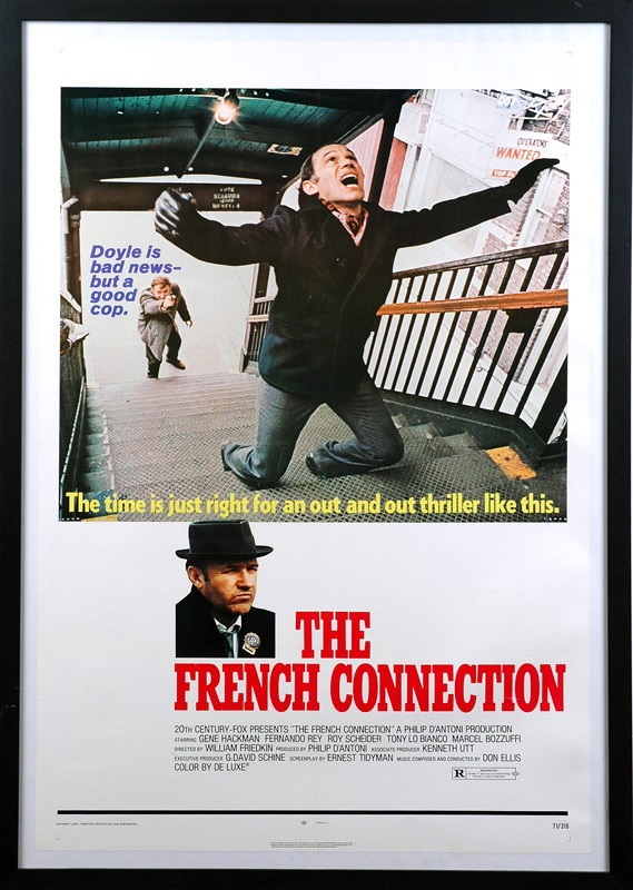 - Two Great Movie Posters :The French Connection (1971) and Escape from New York (1981)