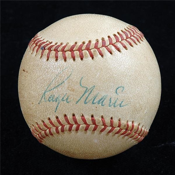 - Roger Maris Vintage 1960s Single Signed Baseball