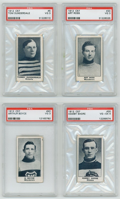 Collection of 1912 C57 With (7) PSA Graded Including Ross (9)