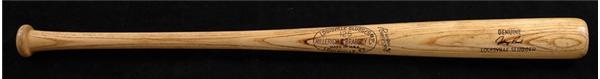 - 1973-75 Johnny Bench Game Used Bat