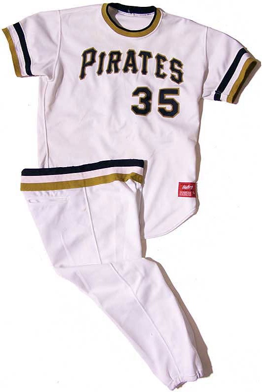 Game Used Baseball - Manny Sanguillen Pittsburgh Pirates 1971 Renuion Uniform