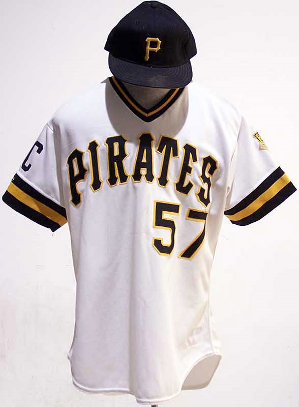 - 1988 John Smiley Game Used Pirates Jersey and Cap