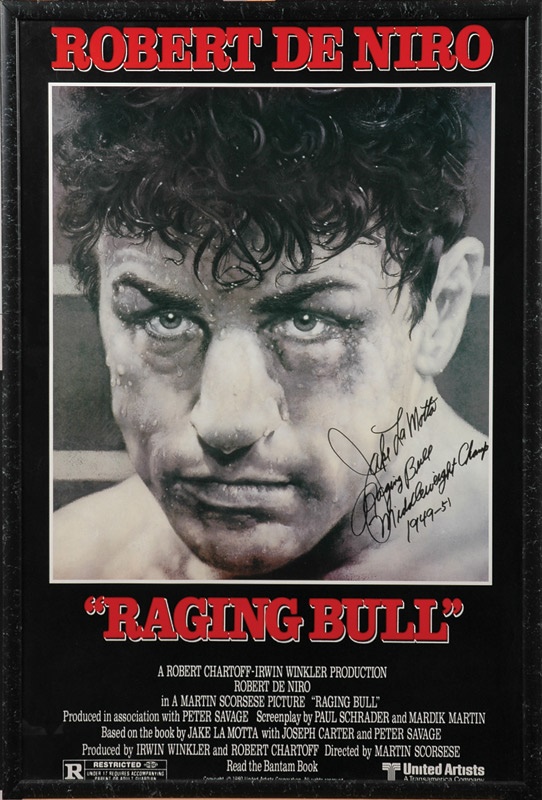 - Raging Bull Signed Poster