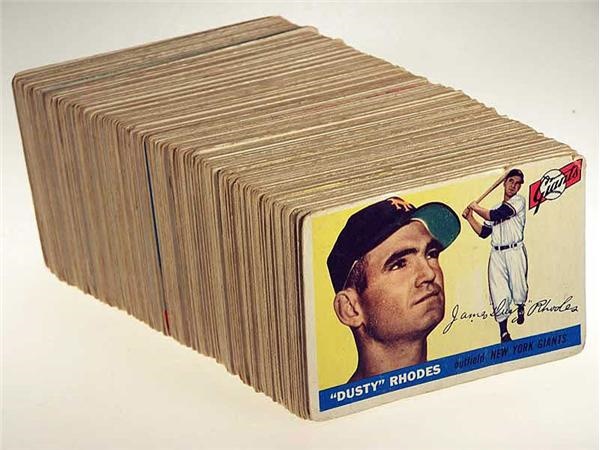 - Collector's Grade 1955 Topps Complete Set