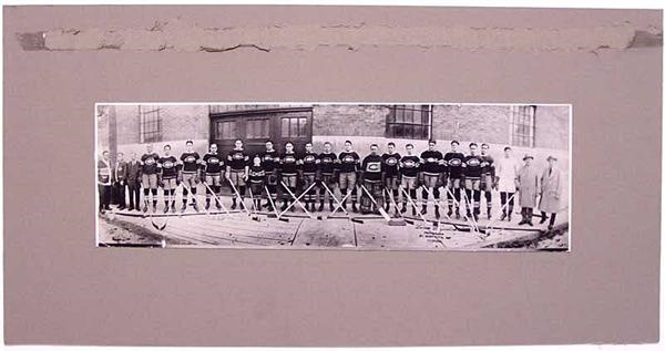 Early Montreal Canadiens Mini Panarama Team Photo