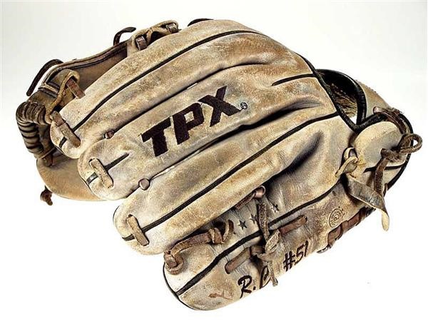 Robinson Cano Minor League Game Used Baseball Glove