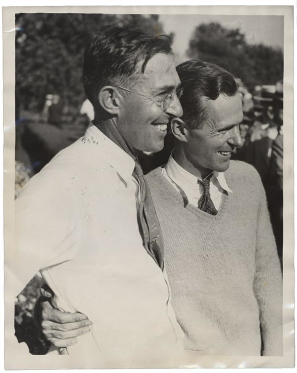 - Francis Ouimet and Jack Westland Golf News Service Photo(1931)
