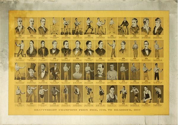 - 1936 Boxing Champions Poster