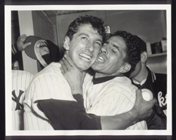 - Classic Phil Rizzuto and Billy Martin Hugging Photograph by Sonnee Gottlieb