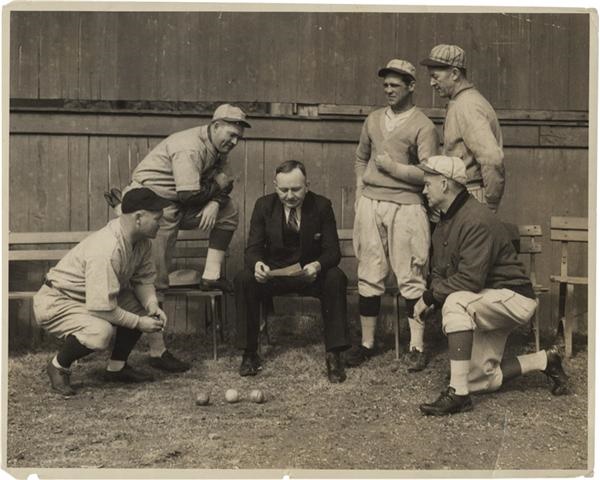Sisler, Alexander & Hornsby Baseball Photo(1932)