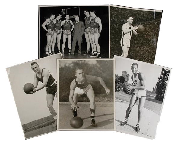 - (19)Collection of Vintage Basketball Photos
