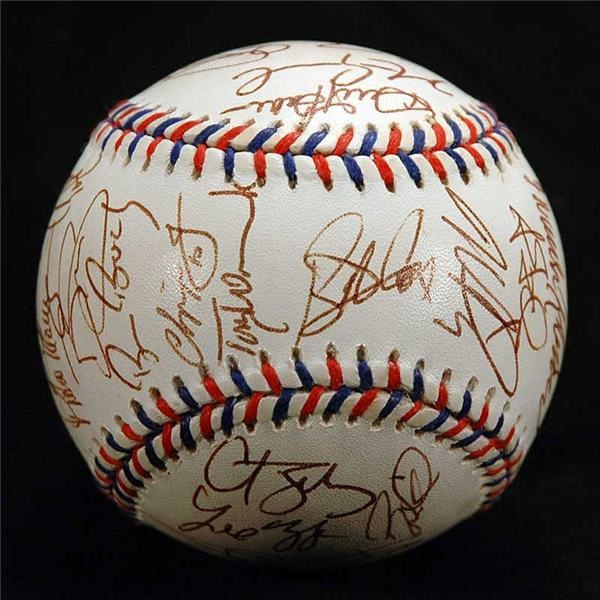 - 1997 National League All-Star Team Signed Baseball