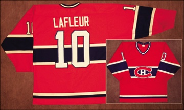 - 1985 Guy Lafleur's Last Red Canadiens Game Worn Jersey