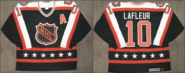 1991 Guy Lafleur Game Worn NHL All Star Jersey