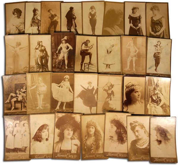 Cards Nonsports - (109) 19th Century Actress Tobacco Cards