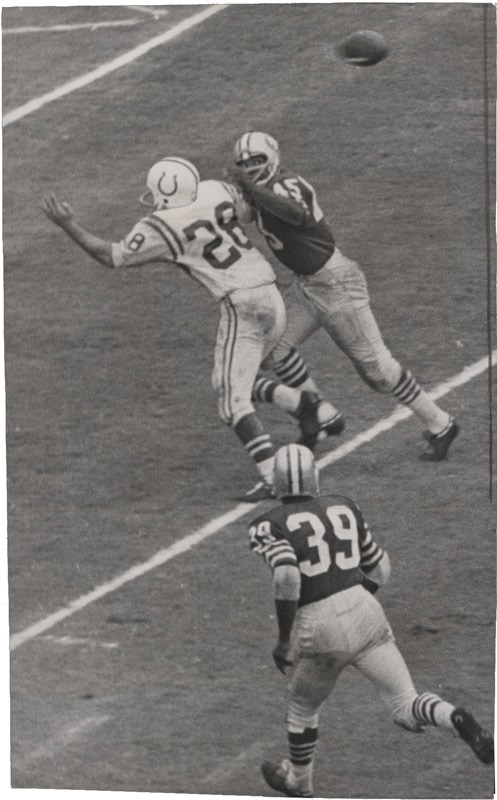 - 1960s Baltimore Colts Football Wire Photos (15)