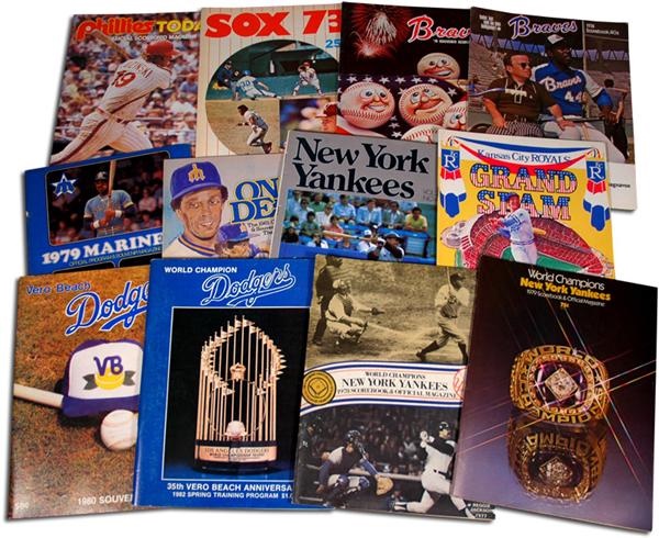 - Huge Collection of Major League Baseball Scorecards from the 1960&#39;s thru 1980&#39;s (250+)