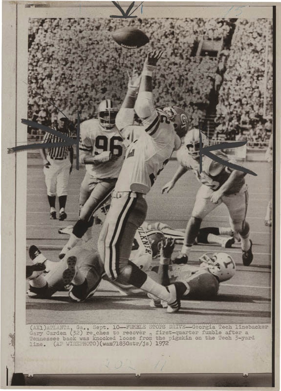 College Football Wire Photos 1969-1975 (75)