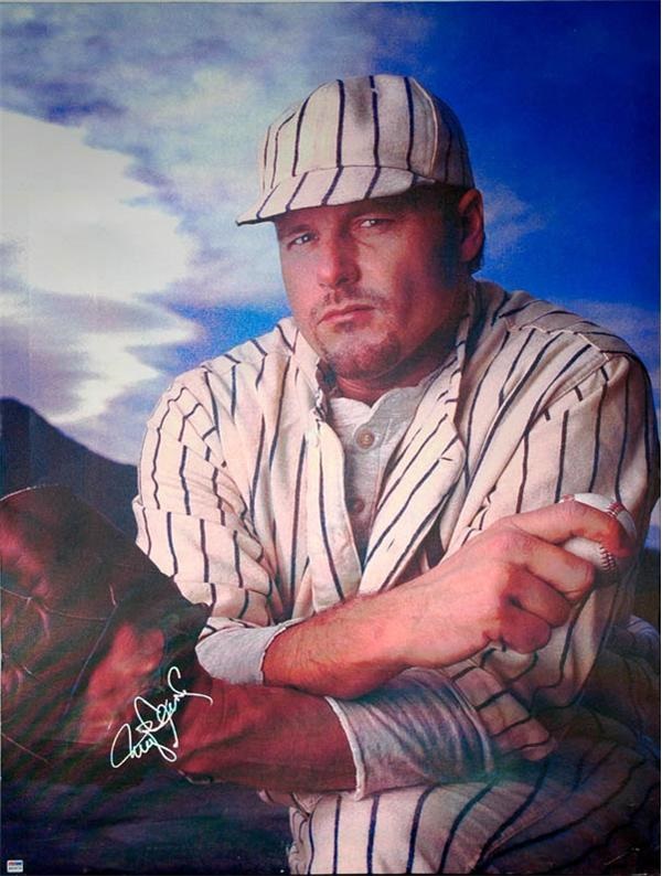Baseball Autographs - Large Roger Clemens Signed Giclee Art Print