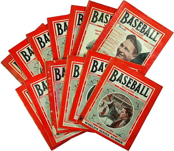 - 1927-1937 Baseball Magazines (13)