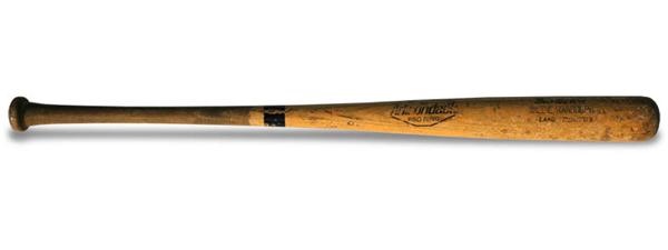 Baseball Equipment - 1980 Willie Randolph Game Used Baseball Bat