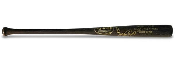 Baseball Equipment - Nomar Garciaparra Signed Game Used Red Sox Baseball Bat