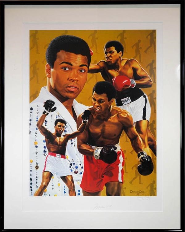 Muhammad Ali & Boxing - Muhammad Ali Signed Print by Danny Day (197 of 200)