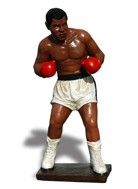 Muhammad Ali & Boxing - Large Muhammad Ali Plaster Statue