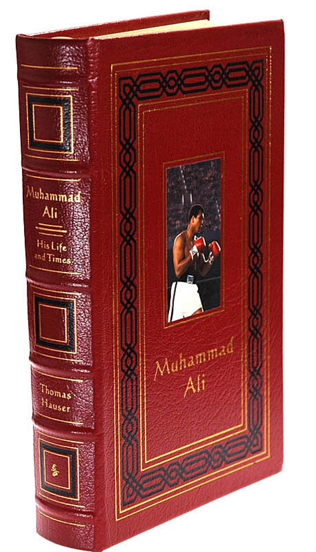 Muhammad Ali & Boxing - Muhammad Ali Signed Limited Edition Leather Bound Book by Tom Hauser