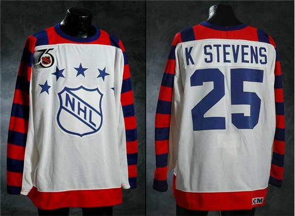 - 1992 Kevin Stevens NHL All-Star Game Worn Jersey