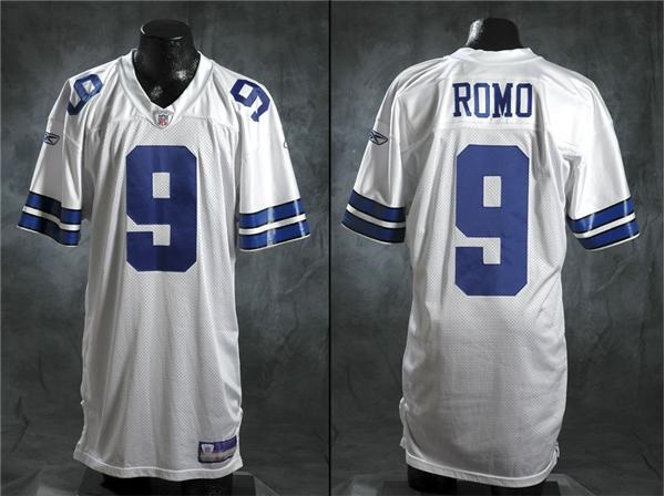 - 2003 Tony Romo Dallas Cowboys Game Worn Rookie Jersey