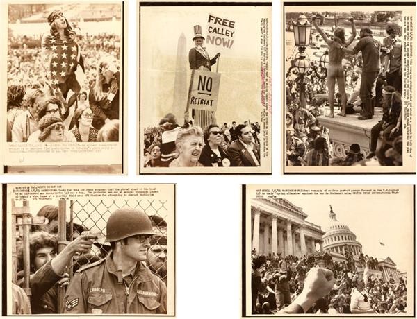 Civil Rights - 1971 Peace March on Washington (38 photos)