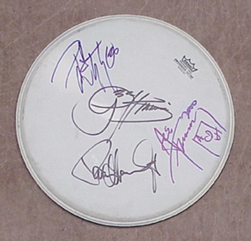 - Kiss Signed Drum Head