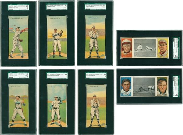 - 1911-1912  T201 &T202 Collection (8 Different)