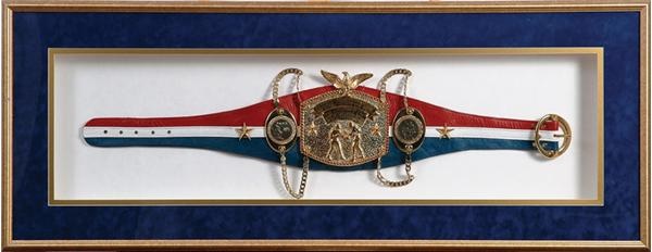 Custom Made Cassius Clay 1960 Olympic Championship Belt