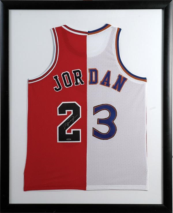 - Michael Jordan Signed Upper Deck Authenticated Jersey