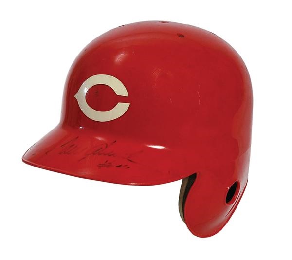 Tom Seaver Autographed Game Used Cincinnati Reds Helmet