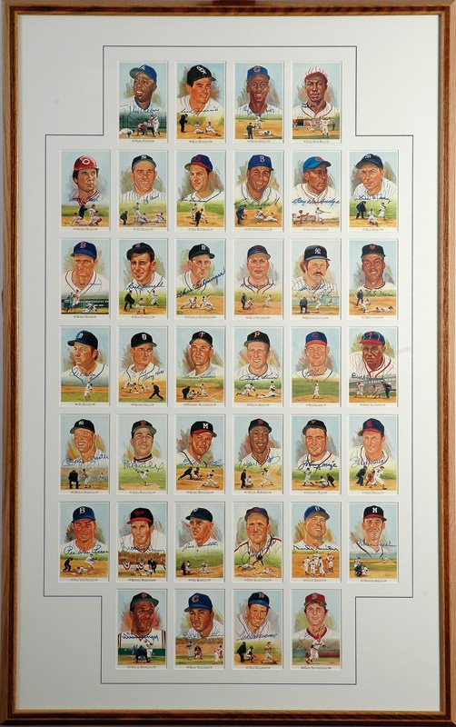 - Perez Steel Greatest Moments Display  (38) with Mantle and Williams